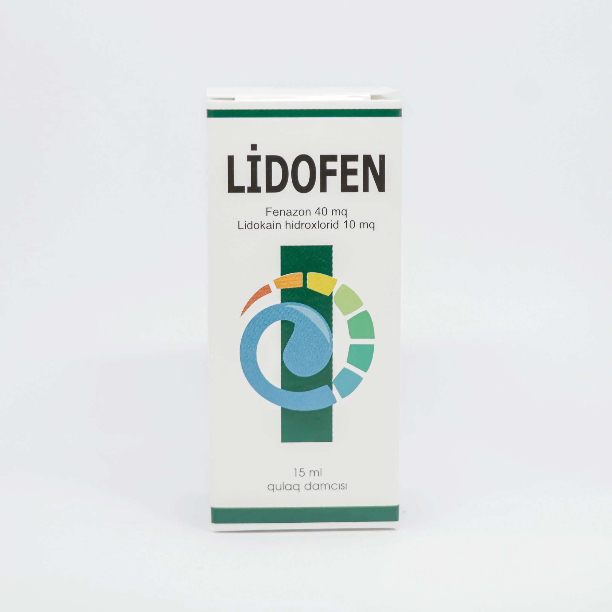 Lidofen 15 ml (Qulaq damcıları)  (Rumıniya)