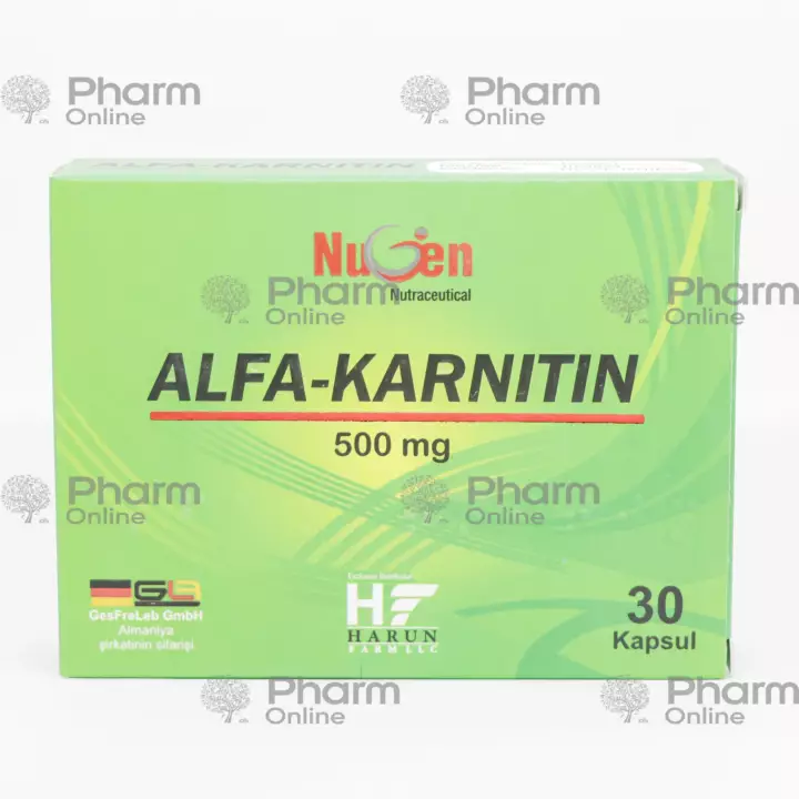Alpha carnitine 500 mg № 30 (Capsules) (Pakistan)
