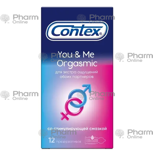 Condom Contex You&Me Orgasmic № 12