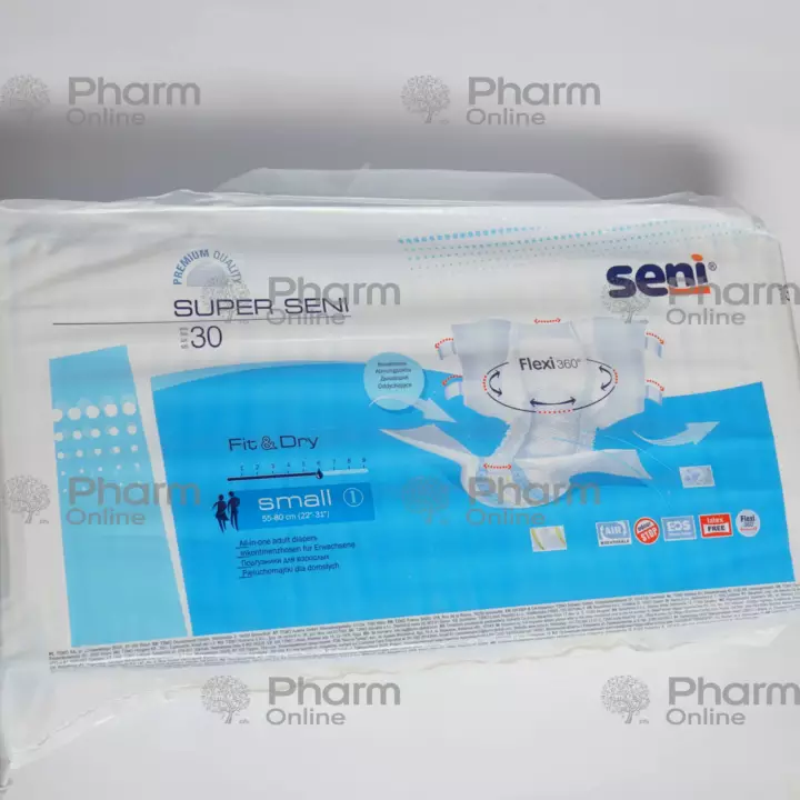 Diapers for adults Seni-1 small air 55-80kg (691394) № 30 (Hygiene products) (İkarov) (Poland)