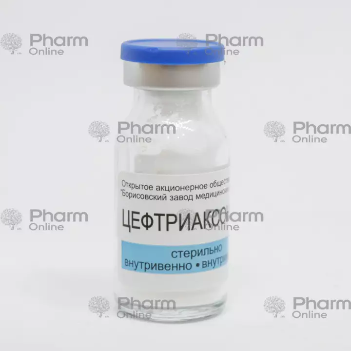 Seftriakson 0,5 q №1 (Ampulalar) (Borisov ZMP) (Belarus)