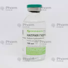 Sodium bicarbonate 4% (bicarbonate) 100 ml (Solution) (Yuriya-pharm) (Ukraine)