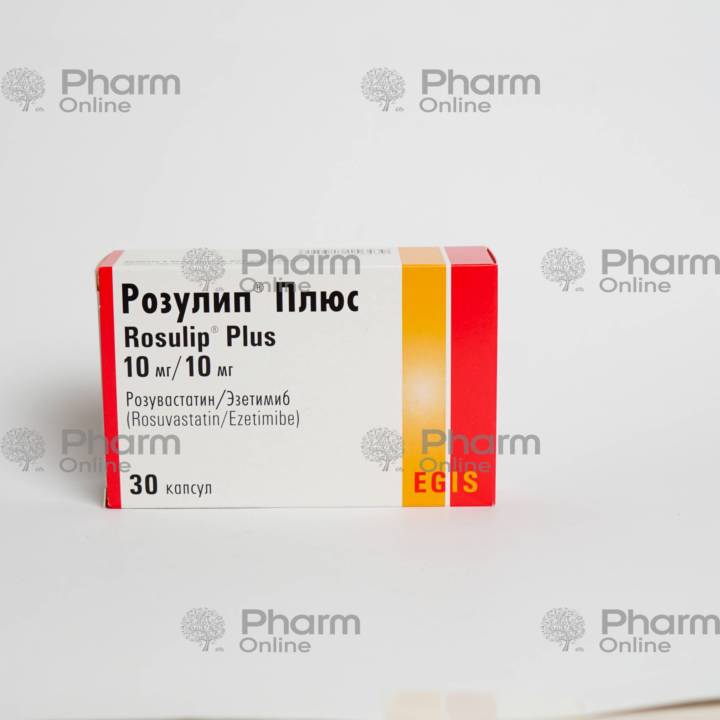 Rosulip Plus 10/ 10 mg № 30 (Tablet) (Egis) (Macarıstan)