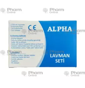 Disposable enema set 1750ml (ALPHA)(Easyflow) (0647)(0452) (Enema) (Medical ve Plastik urunler)