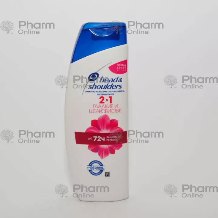 Şampun H&S 2in1 Smooth Silk "Smooth&Silky" (9444) 200 ml (Şampun) (<>) (Fransa)