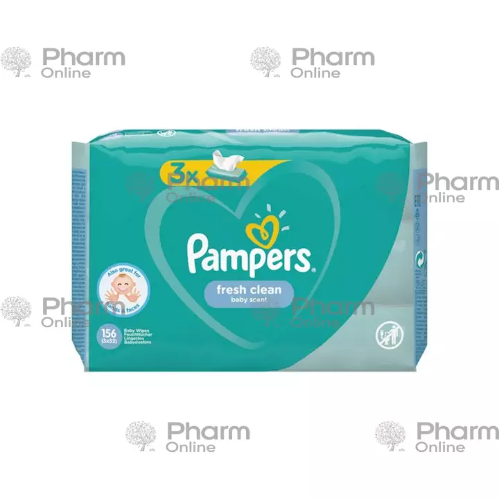 Pampers Wet wipes Fresh clean 3x52 (7864) № 156