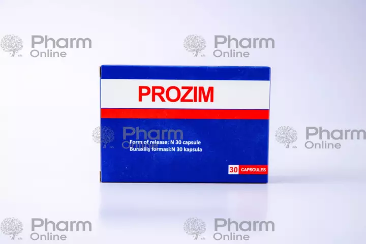 Prozim № 30 (Kapsula) (Sunmed İlac kozmetik ve gida urun.san.ve tic.LTD.STI) (Türkiyə)