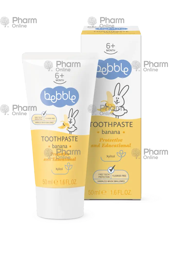 Uşaq diş məcunu  "Bebble" banan 50ml