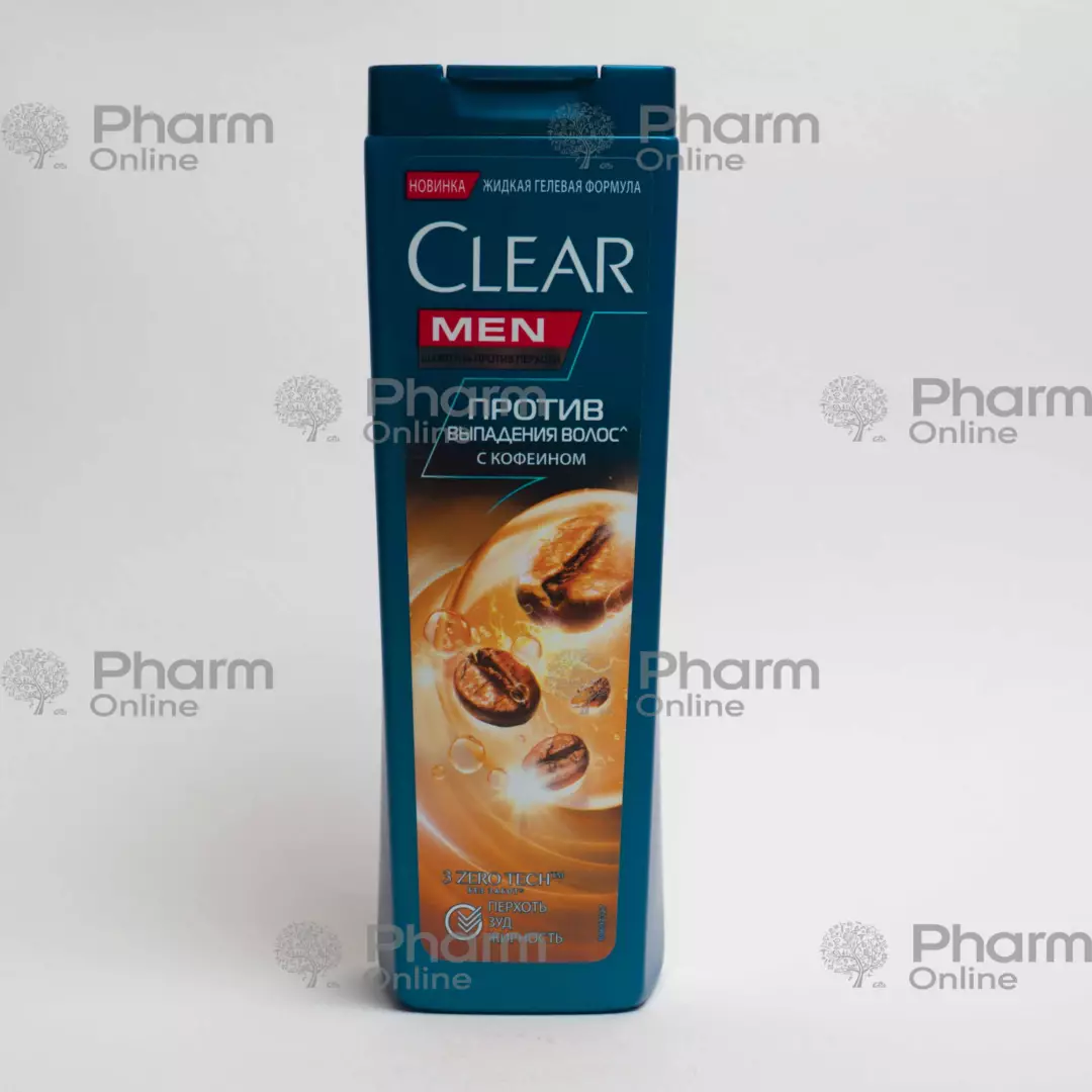 Clear Men Coffee Anti Hair Loss Shampoo(3128)(5084) 380 ml (Shampoo) (<>) (Turkey