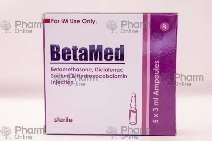 BetaMed 3 ml № 5 (Ampulalar) (Hindistan)