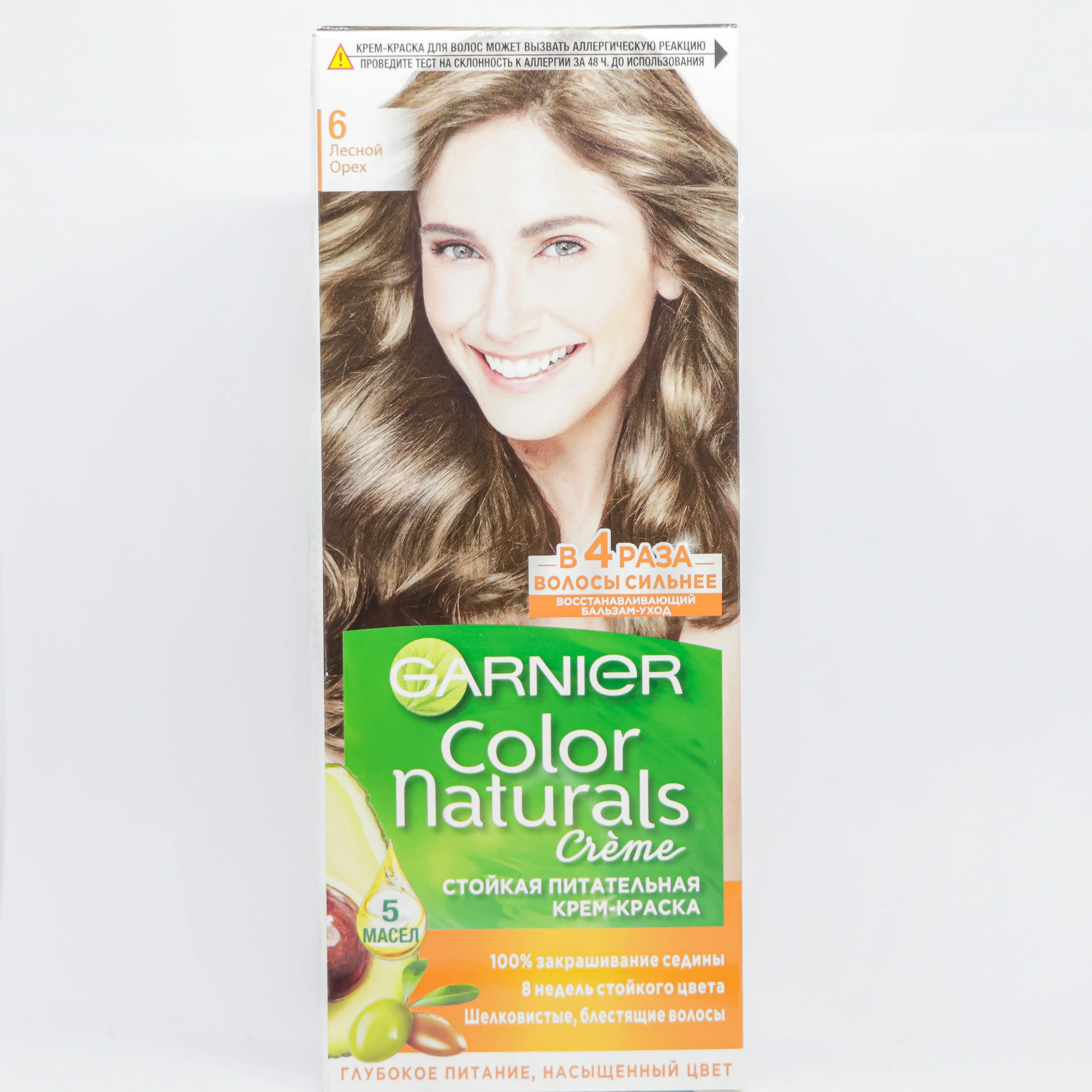 Garnier boya "Rəng Naturals-6" Fındıq (Ukrayna)