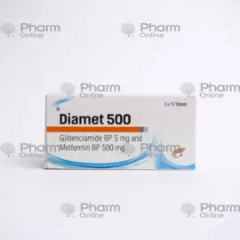 Диамет 500 № 30 (Таблетки)(Индия)