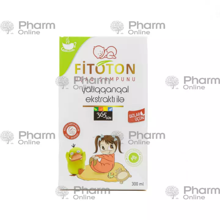 Fitoton şampunu uşaqlar üçün (yatiqqanqal) oğlanlar üçün 300 ml (Şampun) (Herba Flora) (Azər