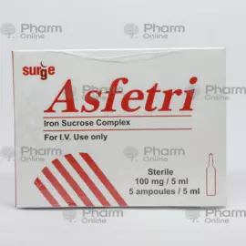 Asfetri 100 mg/5ml № 5 (Ampoules) (<>) (Pakistan)(***)