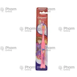 Diş fırçası Colgate D / uşaq 2+ "Uşaqlar üçün dəyər + 2" (51811/2618) (Diş fırçası) (VAT Lubnypharm)