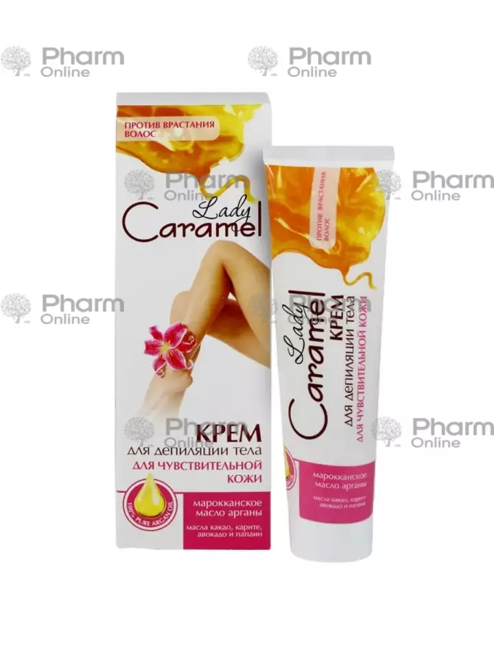 Depilyator Karamel Həssas dəri (0271) 100 ml (Krem) (Rusiya)