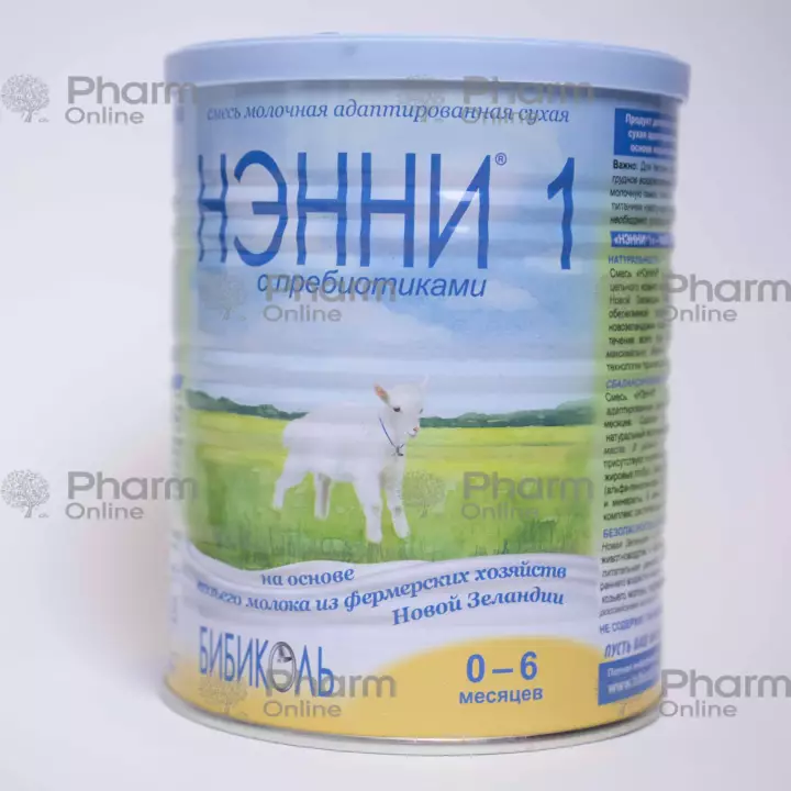 Uşaq qidası Nenny-1 0-6 aylıq prebiotikli. 400 qr