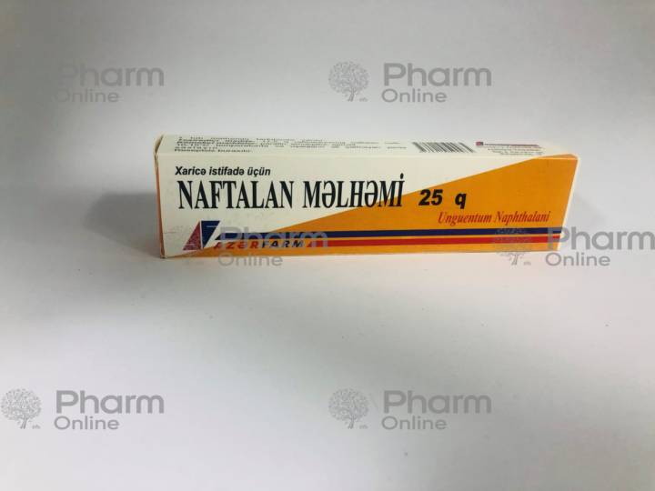 Нафталановая мазь (тюб) 25 гр (Мазь) (Azerfarm MMC) (Азербайджан)