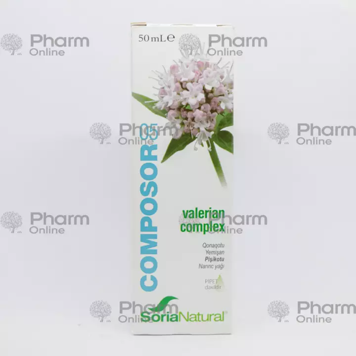 Komposor-5 (valerian complex) 50 ml (Drops) (<>) (Spain)