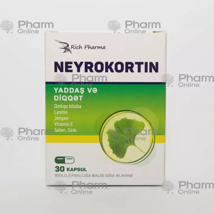 Neyrokortin №30 (Kapsulalar) (Bolqarıstan)