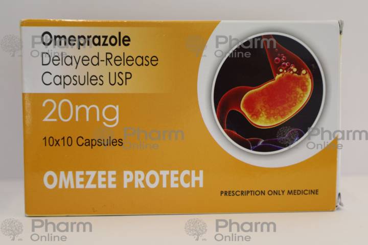 Omez Protek 20 mg № 100 (Capsules)