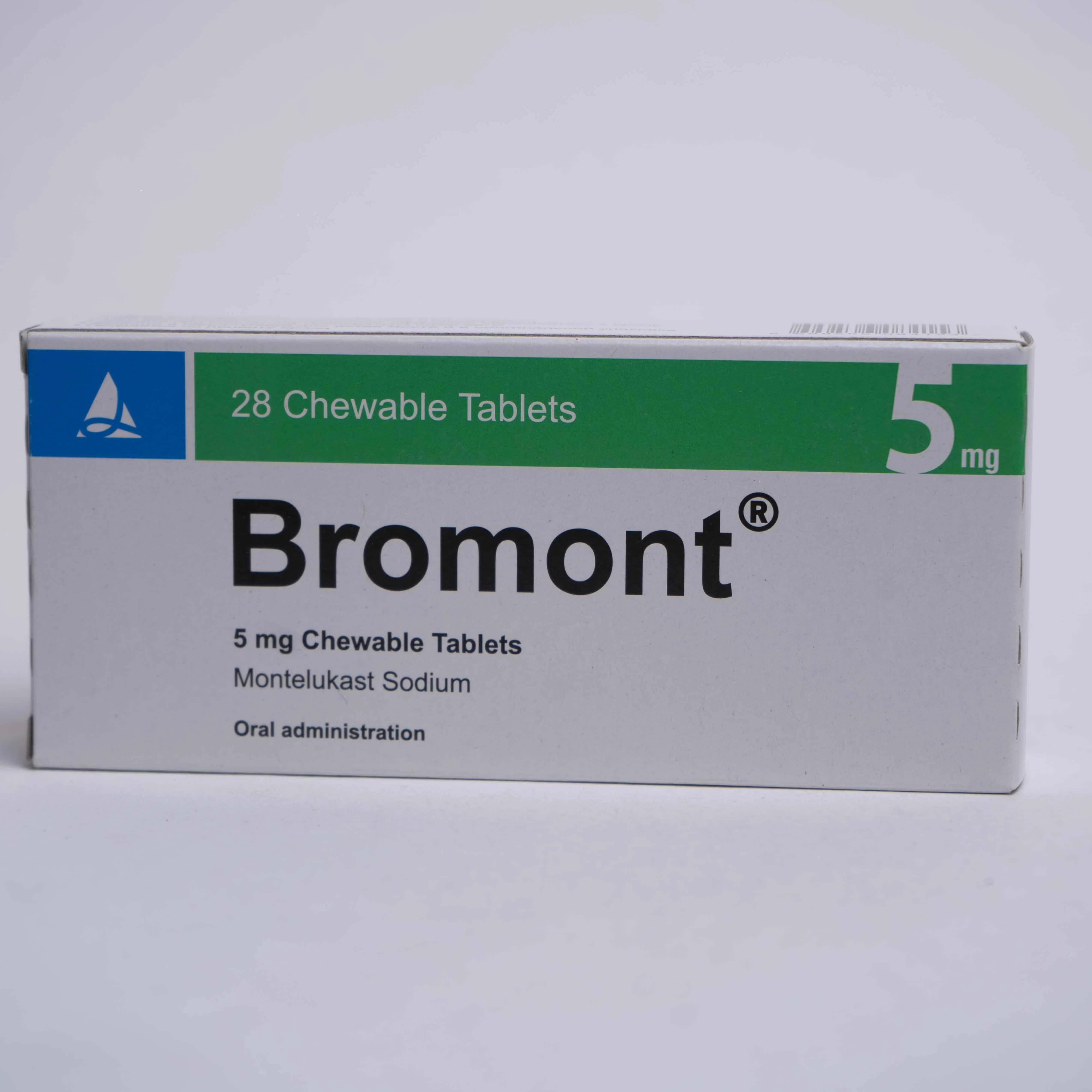 Bromont 5 mg No. 28 (Chew.tab) (Türkiyə)