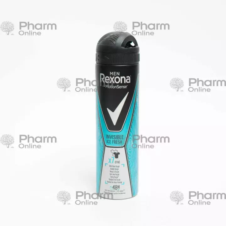 Rexona deo,"Invisible Ice" for man, 150 ml (USA)
