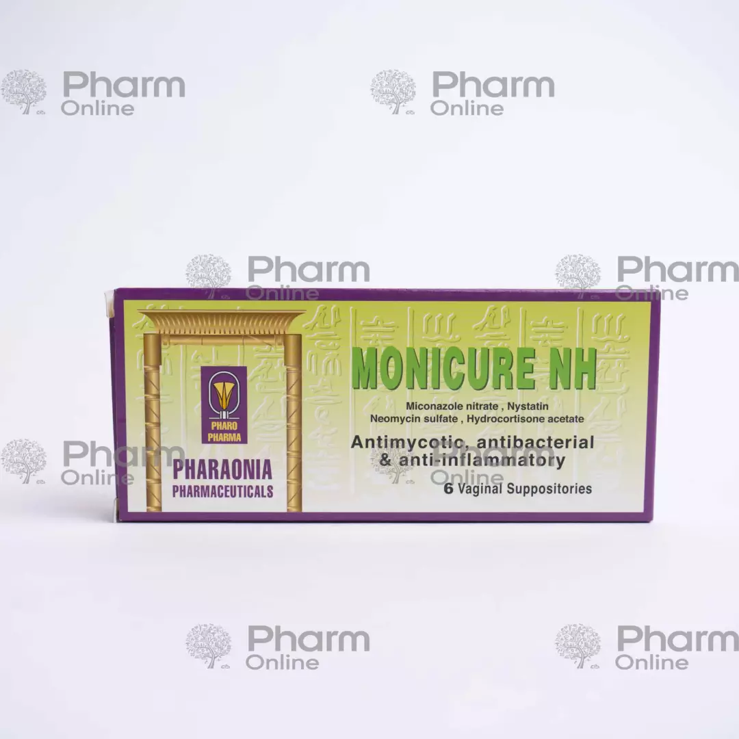 Monicure NH № 6 (Vaginal suppositories) (PHARAONİA PHARMACEUTİCALS) (Egypt)