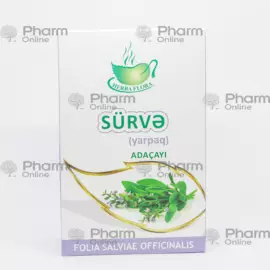 Шалфей лист  (surve yarpagi)  40 гр (Прочее) (Herba Flora)
