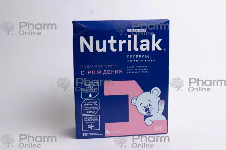 Uşaq qidası Nutrilak-1 prebiotik 0-6 ay (1363) 300 q (Uşaqlar/qidalanma)  (Rusiya)