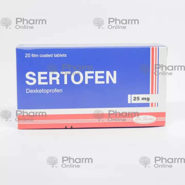 Sertofen 25 mg  № 20 (Tablets) - Online pharmacy, pharmacy online, drug delivery
