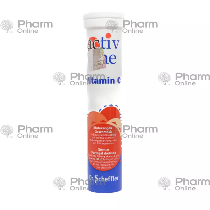 Vitamin C (persimmon) Addivita pediatric 240 mg № 20 (Effervescent tablets) (Dr.Scheffler) (Germany)
