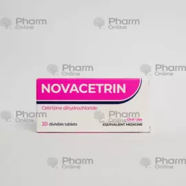 Novacetrin, novacetrin price 10 mg No. 20 (Tablets) (Italy)