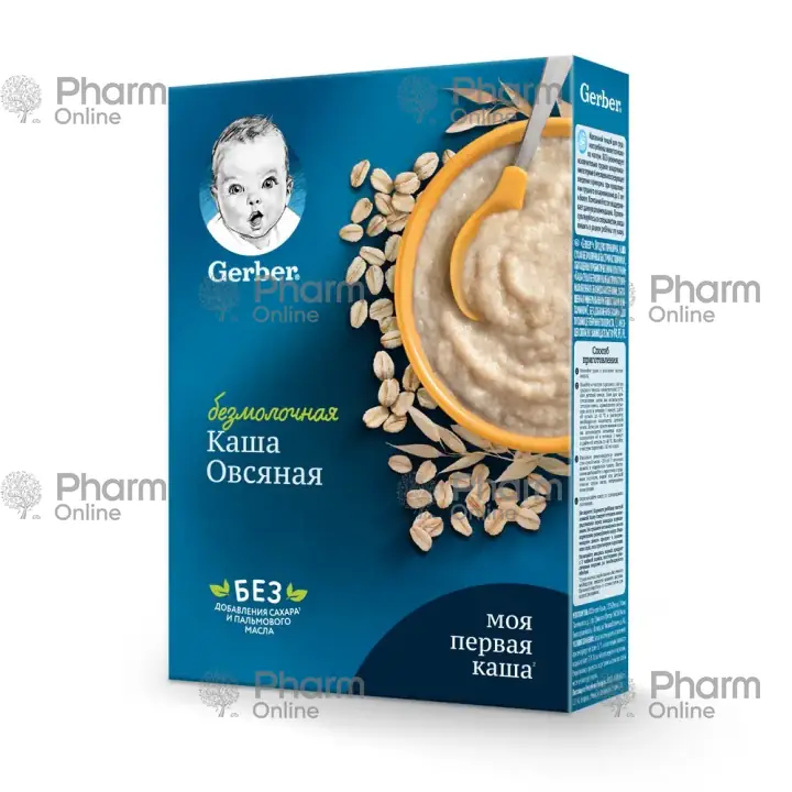 Uşaq qidası Gerber sıyığı südsüz yulaf ezmesi (5126) 180 qr (Rusiya)