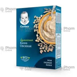 Children's food Gerber porridge without milk oatmeal (5126) 180 gr (Russia)