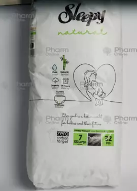 Pampers Sleepy Natural Şalvar 7 XX-böyük 20-30kq No 32 (8906) (Gigiyena məhsulları) ( Türkiyə)