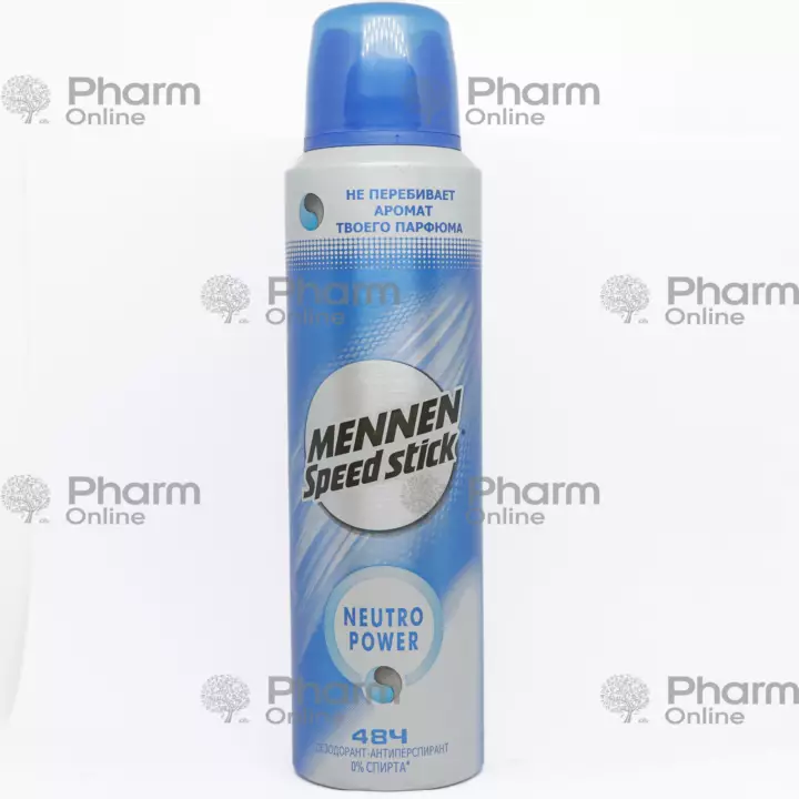 Antiperspirant spray Mennen speed stick neutro power (8627) 150 ml (Spray) (<>) (Ukraine)