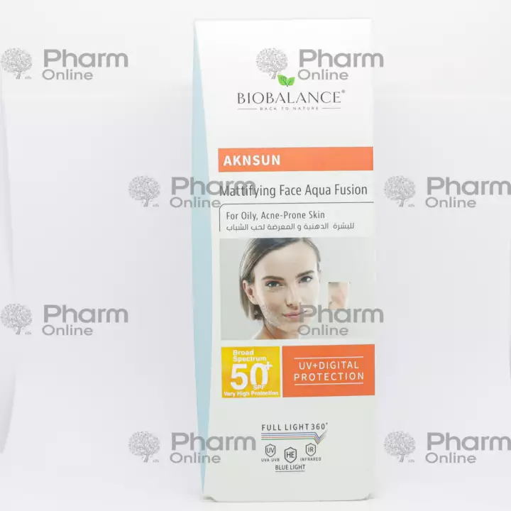 Biobalance SPF 50+ Aknsun 40 ml (Cream)(Turkey)