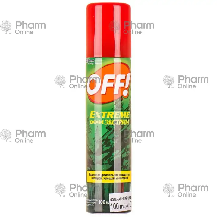 OFF Smooth Dry Extreme ağcaqanad və gənə kovucu (0629) 100 ml