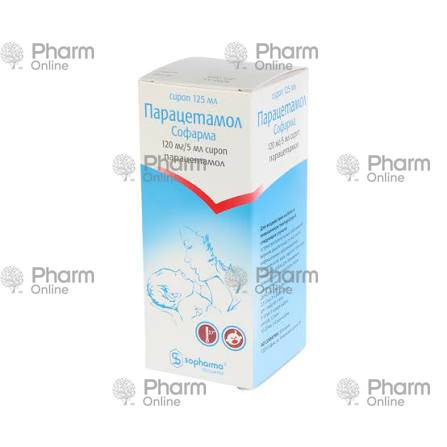 Paracetamol 120 mg / 5 ml 100 ml ( Syrup) ( Macedonia)