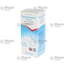 Paracetamol 120 mg / 5 ml 100 ml ( Syrup) ( Macedonia)
