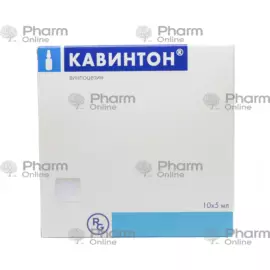Cavinton 10 mg 2 ml № 10 (Ampoules) (Gedeon Rixter) (Hungary)