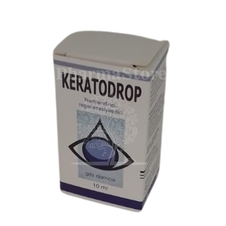 Keratodrop 10 ml (Göz damcıları) (Bruskettini S.r.l) (İtaliya)
