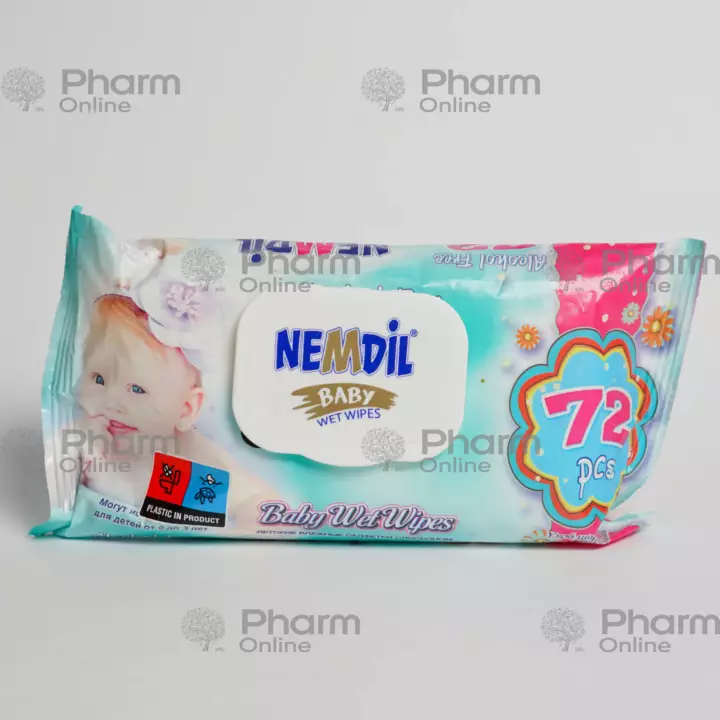 Salfetka nəm "Nemdil Baby" № 72   (Türkiyə)