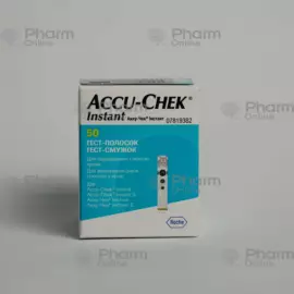 Qlükometr üçün striplər "Accu-chek" INSTANT No 50