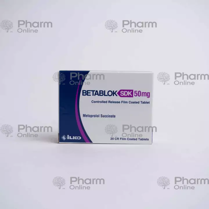Betablock SDK 50 mg № 20 (Tablets) (Turkey)
