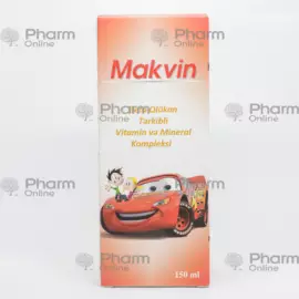 Makvin 150 ml (Syrup) (Vefa Ilac Sanayi ve Ticaret Ltd Sti) (Turkey)