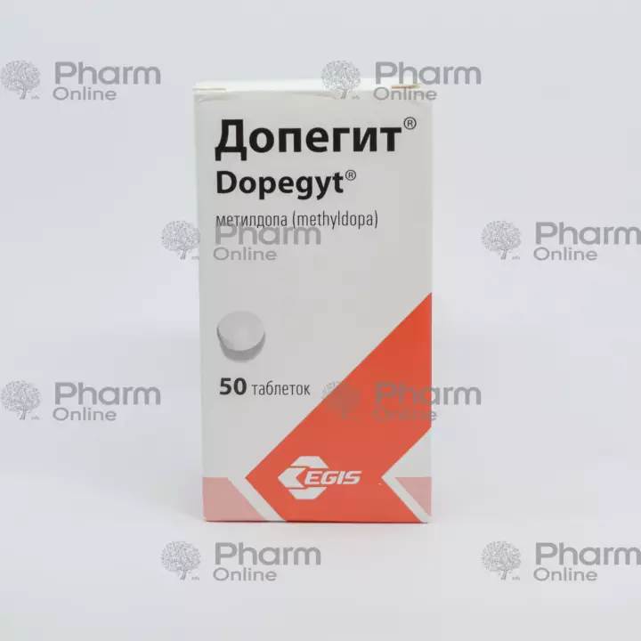 Допегит  250 мг № 50 (Таблетки) (Egis) (Венгрия)