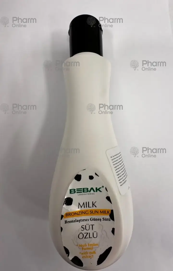 Günəş kremi "BEBAK" südlü 215 ml
