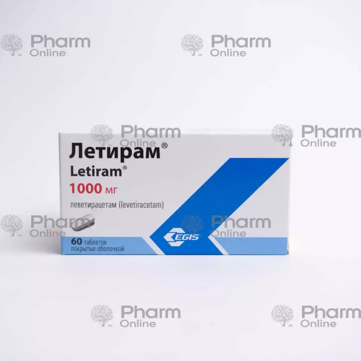 Letiram 1000 mg № 60 (Tablet) (Macarıstan)